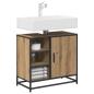 Preview: Badezimmerschrank Artisan-Eiche 65 x 33 x 60 cm Holzwerkstoff