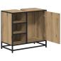 Preview: Badezimmerschrank Artisan-Eiche 65 x 33 x 60 cm Holzwerkstoff