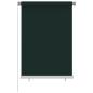 Preview: ARDEBO.de - Außenrollo 105 (B)x140 (H) cm Dunkelgrün HDPE