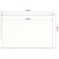 Preview: Außenrollo 355 (B) x 230 (H) cm Blau HDPE