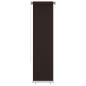 Preview: ARDEBO.de - Außenrollo 65 (B)x230 (H) cm Braun HDPE