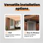Preview: Markisenstoff Gelb und Orange 450 x 350 cm Polyester