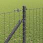 Preview: Zaunpfosten mit Einschlaghülse 52 Stk. Grau