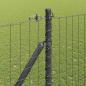 Preview: Zaunpfosten mit Einschlaghülse 52 Stk. Grau