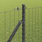 Preview: Zaunpfosten mit Einschlaghülse 13 Stk. Grau