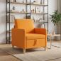 Preview: ARDEBO.de - Sofa mit Stauraum Dunkelgelb 72 x 78 x 87 cm Polyester