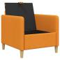 Preview: Sofa mit Stauraum Dunkelgelb 72 x 78 x 87 cm Polyester