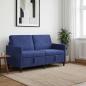 Preview: Sofa mit Stauraum Polizeiblau 152 x 78 x 87 cm Polyester