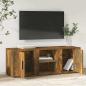 Preview: TV-Schrank Räuchereiche 100x31,5x35 cm Holzwerkstoff