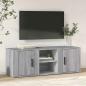 Preview: ARDEBO.de - TV-Schrank Grau Sonoma 100x31,5x35 cm Holzwerkstoff