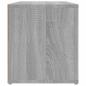 Preview: TV-Schrank Grau Sonoma 100x31,5x35 cm Holzwerkstoff