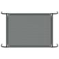 Preview: Hundebett Erhöht Grau 110x65x20 cm Textilene und Stahl