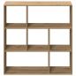 Preview: Raumteiler-B?cherregal Artisan-Eiche 102x29x103,5 cm