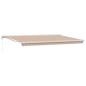 Preview: Ausziehbare Markise Mehrfarbig 500 x 300 x 165 cm