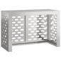 Preview: Klimaanlagenabdeckung Silber 90 x 40 x 60 cm Edelstahl