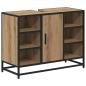 Preview: Badezimmerschrank Artisan-Eiche 80 x 33 x 60 cm Holzwerkstoff