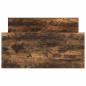 Preview: Bettgestell ohne Matratze Räuchereiche 90x200 cm Holzwerkstoff