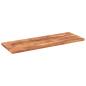 Preview: Tischplatte 140x50x3,8 cm Rechteckig Massivholz Akazie