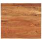Preview: ARDEBO.de - Tischplatte 110x80x3,8 cm Rechteckig Massivholz Akazie