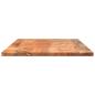 Preview: Tischplatte 90x50x2,5 cm Rechteckig Massivholz Akazie