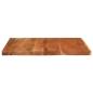 Preview: Tischplatte 110x80x2,5 cm Rechteckig Massivholz Akazie