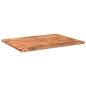 Preview: Tischplatte 90x60x2,5 cm Rechteckig Massivholz Akazie