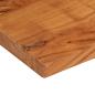 Preview: Tischplatte 120x50x3,8 cm Rechteckig Massivholz Akazie