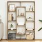 Preview: ARDEBO.de - Bücherregal Artisan-Eiche 102x29x143 cm Holzwerkstoff