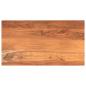 Preview: ARDEBO.de - Tischplatte 120x50x2,5 cm Rechteckig Massivholz Akazie