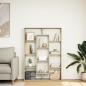 Preview: Bücherregal Sonoma-Eiche 102x29x143 cm Holzwerkstoff