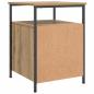 Preview: Nachttisch Artisan-Eiche 44x45x60 cm Holzwerkstoff