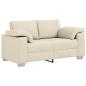 Preview: Sofa 3 pcs Beige 219 x 80 x 82 cm Leinenmischgewebe