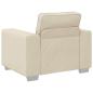 Preview: Sofa 3 pcs Beige 219 x 80 x 82 cm Leinenmischgewebe