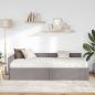 Preview: Eckbettgestell mit Matratze Sonstiges 2 Stk. Taupe Stoff