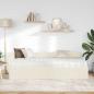 Preview: Eckbettgestell mit Matratze Sonstiges 2 stk. Creme Samt