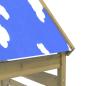 Preview: Spielturm Braun 52,5 x 85 x 265 cm Massives impr?gniertes Holz