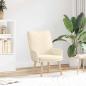 Preview: ARDEBO.de - Sessel Creme 63 x 67 x 94 cm Stoff