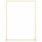 Preview: Hochzeitsbogen Gold 150 x 49,5 x 200 cm Stahl