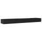 Preview: Bettschubladen Schwarz Eichen-Optik 180 x 36,5 x 16,5 cm