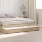 Preview: ARDEBO.de - Bettschubladen Sonoma-Eiche 180 x 36,5 x 16,5 cm Holzwerkstoff