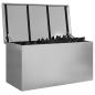 Preview: Gartenlagerkissenbox Verzinkter Stahl 100 x 50,5 x 50 cm 220 L