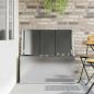 Preview: Gartenlagerkissenbox Verzinkter Stahl 100 x 50,5 x 50 cm 220 L