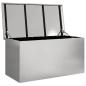 Preview: Gartenlagerkissenbox Verzinkter Stahl 100 x 50,5 x 50 cm 220 L