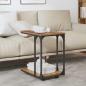 Preview: Beistelltisch Altholz 50 x 35 x 55.5 cm Holzwerkstoff