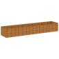 Preview: Hochbeet 479x100x69 cm Cortenstahl