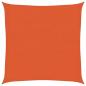 Preview: Sonnensegel 160 g/m² Orange 3,6x3,6 m HDPE