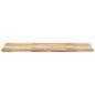 Preview: Tischplatte Rechteckig 140x60x4 cm Massivholz Akazie