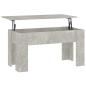 Preview: Couchtisch Betongrau 101x49x52 cm Holzwerkstoff