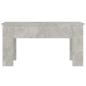 Preview: Couchtisch Betongrau 101x49x52 cm Holzwerkstoff
