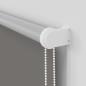 Preview: Verdunkelungsrollo Grau 145x175cm Stoffbreite 141,6cm Polyester